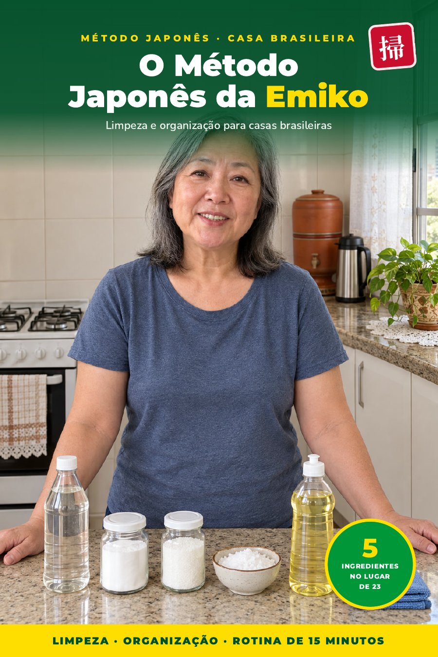 Capa do ebook O Método Japonês da Emiko