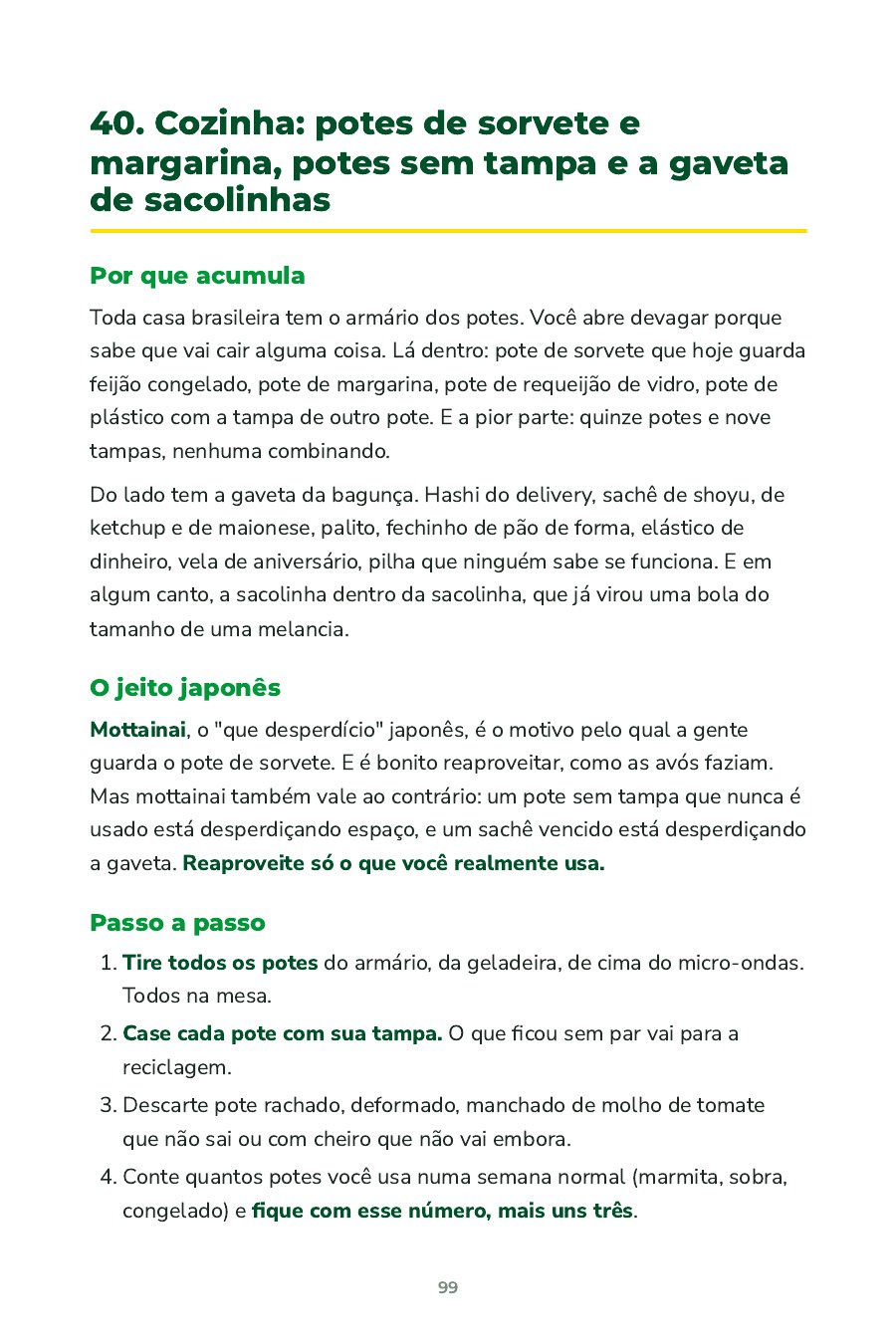 Página: potes de sorvete e sacolinhas